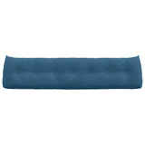 Back Pillow Blue 200 x 24 x 50 cm Velvet 42014602
