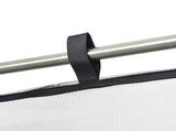 Mosquito Net for Gazebo 220 mesh Black 6 x 3 x 2 m Polyester 42033547