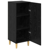 Sideboard Black Oak 34.5 x 34 x 90 cm Engineered Wood 880924