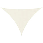 ZNTS Sun Shade Sail Cream 7x5x5 m 100% Polyester Oxford 4000986