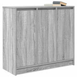 Sideboard Grey Sonoma 85x34x76 cm Engineered Wood 861630