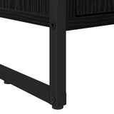 Tall Cabinets Black Oak 60 x 36 x 200 cm Engineered Wood 3403028