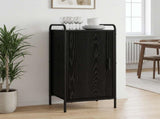 Sideboard Black Oak 40 x 33 x 80.5 cm Engineered Wood 8013782