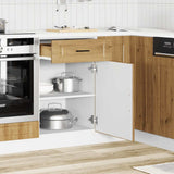 Kitchen Base Cabinet Porto Artisan Oak Engineered Wood 853966