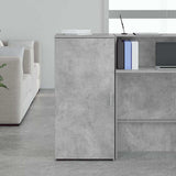 Storage Cabinet Concrete Grey 50x45x103.5 cm Engineered Wood 859045
