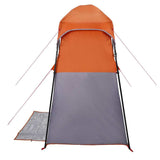 Shower Tent 2-Person Grey and Orange Waterproof 4009535