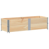 Pallet Collars 2 pcs 150x50 cm Solid Wood Pine 4010297