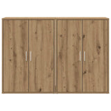 Sideboard 2 pcs Artisan Oak 60 x 31 x 84 cm Engineered Wood 3334303