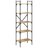Bookcase Artisan Oak 56 x 32 x 174 cm Engineered Wood 882147