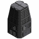 146278 Garden Composter Black 93,3x93,3x146 cm 1000 L