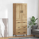 Highboard 2 pcs Artisan Oak 69.5 x 34 x 180 cm Engineered Wood 3415887