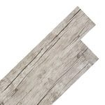 ZNTS Self-adhesive PVC Flooring Planks 2.51 m² 2 mm Oak Washed 342873