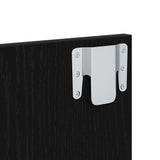 Bedside Cabinet with Drawer 2 pcs Black Oak 50 x 32.5 x 80cm 880497
