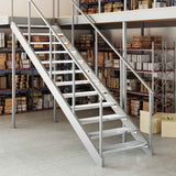 Grate Step 90x24x7 cm Galvanised Steel 155685