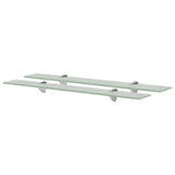 Floating Shelves 2 pcs Glass 70x20 cm 8 mm 3051538