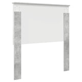 Headboard Concrete Grey 100 cm Engineered Wood 887674