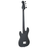 Electric Bass Guitar for Beginner with Bag Black 4/4 46" 70185