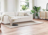 Faux Rabbit Fur Rug Olite Beige 100 x 200 cm Polyester 42021635