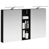 Bathroom Cabinet Set 3 pcs 100 x 10.5 x 60.5 cm Engineered wood 3403705