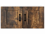 Wall Cabinet PORTO 2 pcs Smoked Oak 60 x 31 x 40 cm 885276