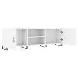 TV Cabinet White 150x30x50 cm Engineered Wood 829116