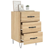 ZNTS Bedside Cabinet Sonoma Oak 40x40x66 cm Engineered Wood 827655