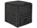 Garden Composter Black 59.5 x 60 x 81.5 cm 280 L 100% PP 42033415