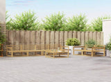 Outdoor Sofa Set 7 pcs White 3386083