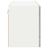 Wall Glass Cabinet PORTO Concrete Grey 80 x 31 x 40 cm 885298