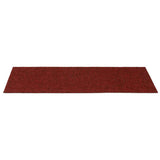 Stair Mats Self-adhesive 15 pcs 60x25 cm Bordeaux Red Rectangular 326916