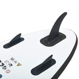 Inflatable Stand Up Paddleboard Set Black and White 92727