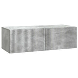 Wall-Mounted TV Cabinet Concrete Grey 98 x 41 x 30 cm 898528