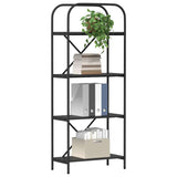 Bookshelf Black Oak 60 x 30 x 146 cm Engineered wood 879857
