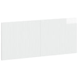Wall-Mounted Headboard ARNHEM High Gloss White Engineered Wood 896749