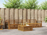 Sofa Sets Natural Solid Acacia Wood 3374339
