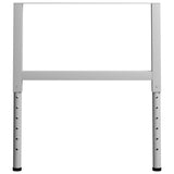 Adjustable Work Bench Frames 2 pcs Metal 85x cm Grey 147934