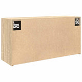 Bathroom Wall Cabinet Sonoma Oak 80x25x40 cm Engineered Wood 860087