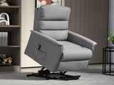 Electric Riser Recline Armchair, with Footrest - Grey T3398P329989
