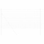 Field Fence Grey 1.2 x 10 m Steel 42005785