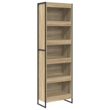 Book Cabinet 2 pcs Sonoma 60 x 30 x 189.5 cm Engineered Wood 3402999