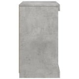 Sideboard with LED Lights Concrete Grey 41x37x67 cm 836724