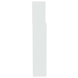 Headboard Cabinet White 200x19x103.5 cm 811889