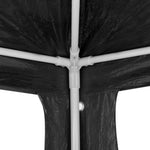 ZNTS Party Tent 3x4 m PE Anthracite 45087