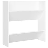 Wall Shoe Cabinets 4 pcs White 60x18x60 cm Engineered Wood 806716