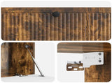 Wall-Mounted TV Cabinet Wall-mounted Smoked Oak 98 x 41 x 30 cm 898020