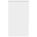 Roller blind blackout 124.4x175 cm Fabric Width 120 cm white 240123