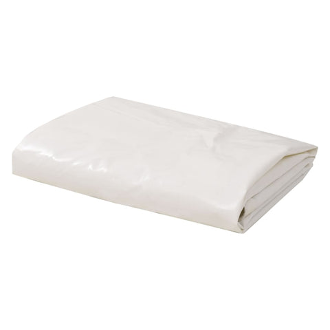 Tarpaulin 650 g/m² 6x8 m White 144914