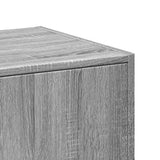 Apothecary Cabinet Grey Sonoma 40x41x77.5 cm Engineered Wood 855192
