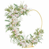Wedding Arch Gold 195 x 35 x 211 cm Steel 42023034
