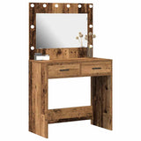 Dressing Table Old Wood 78.5 x 41 x 135 cm Engineered Wood 865035